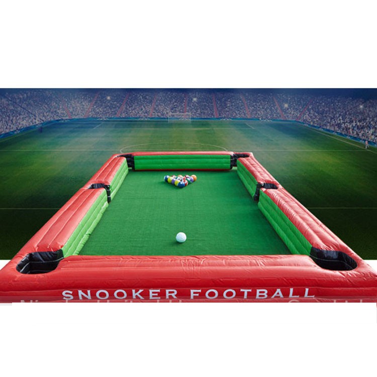 

Inflatable snook football,inflatable pool table soccer, Inflatable Snooker Ball Game with balls one set for shipment