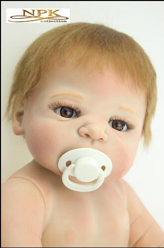 

New Hotsale Reborn Baby Doll Full Vinyl Body Doll Drawing Victoria By SHEILA MICHAEL So Truly Real Collection Boy Or Girl  2Kg, Boy without hair