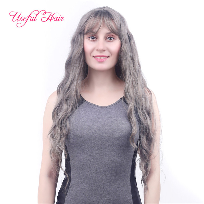 

NANA GREY ombre burgundy color european hair wigs synthetic hair wigs for girls curly wigs marley synthetic wig Natural sexy women, Black color