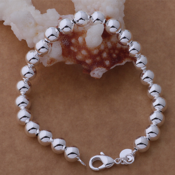Livraison gratuite avec numéro de suivi Valette supérieure 925 Bracelet en argent 8m Bracelet Sil Bijoux en argent 10pcs / lot pas cher 1561