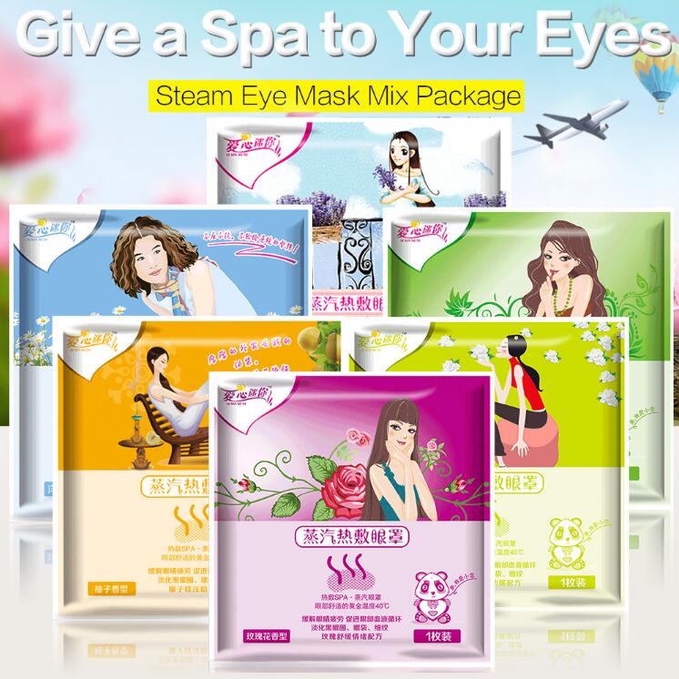 

Steam Mask Mix Package Eye Steam Warm Mask Eyes Fatigue Relief Anti-puffiness Self Warming Pad Vapour Mask