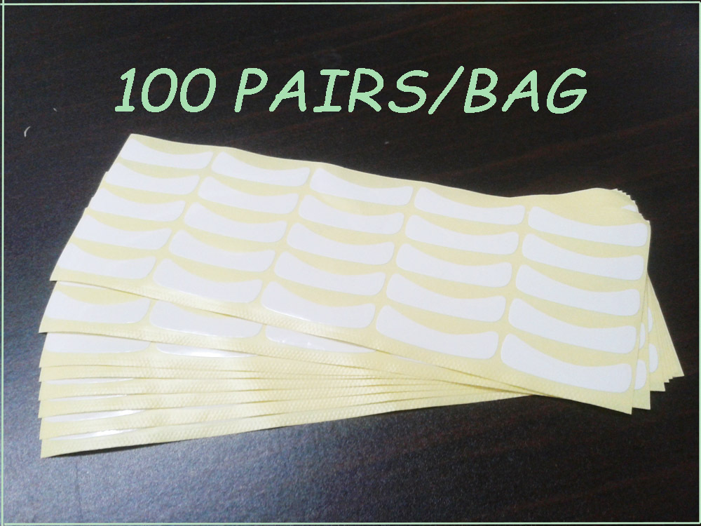 

1000pair Lint free false eyelash paper eye patches eye lash extension eye pads, free shipping