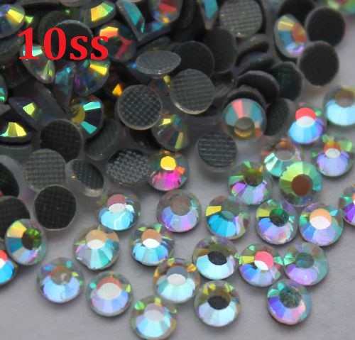 

1440pcs 10SS 3mm Crystal AB Hot Fix Rhinestones Beads For Sewing, Black