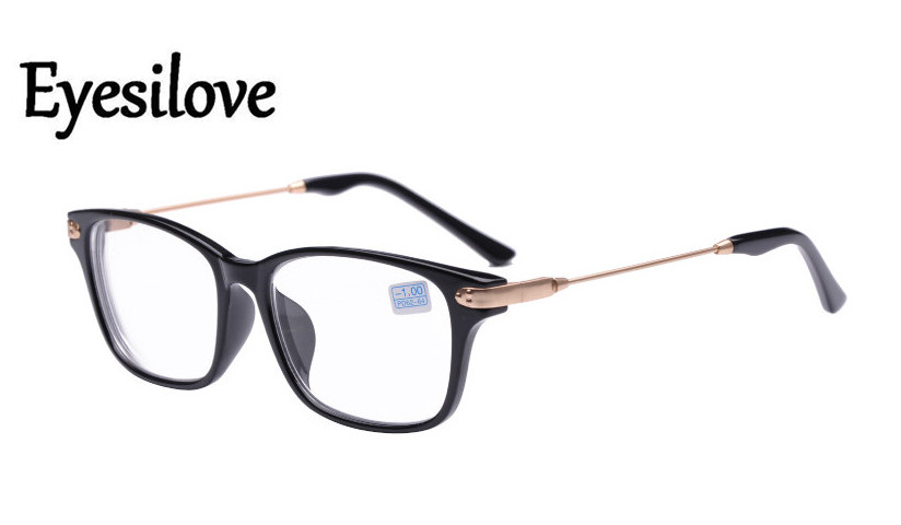 

retail cheap finished prescription eyeglasses Unisex Nearsighted Glasses Myopia glasses Diopter -1.0,-1.5,-2.0,-2.5,-3.0,-3.5, -4.0