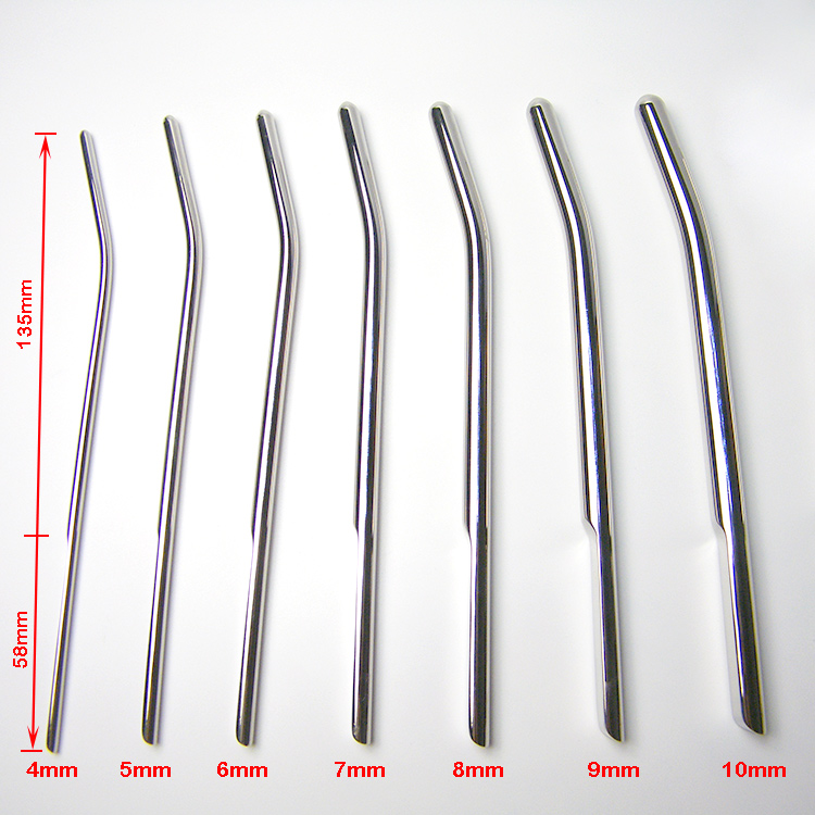 

7 Size 2017 Male Stainless Steel Urethral Sounding Stretching Stimulate Dilator Penis Plug Adult BDSM Product Sex Toy 649