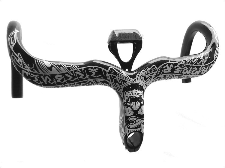 

Carbon Fiber Road Bicycle Handlebar Integrative Stem Speedometer Stent Bike Stopwatch seat Computer Holder/bicycle grip freeship