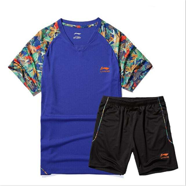 

New arrival Li Ning sj2092 Table Tennis Super League table tennis team competition clothing couple models sportswear for men and women, Yellow