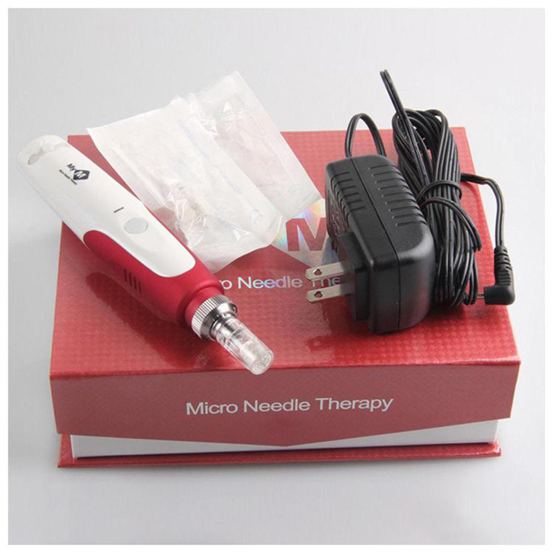 

Drop Shipping MYM Electric Derma Pen Auto Micro Needle Roller Anti Aging Skin Therapy Wand derma pen