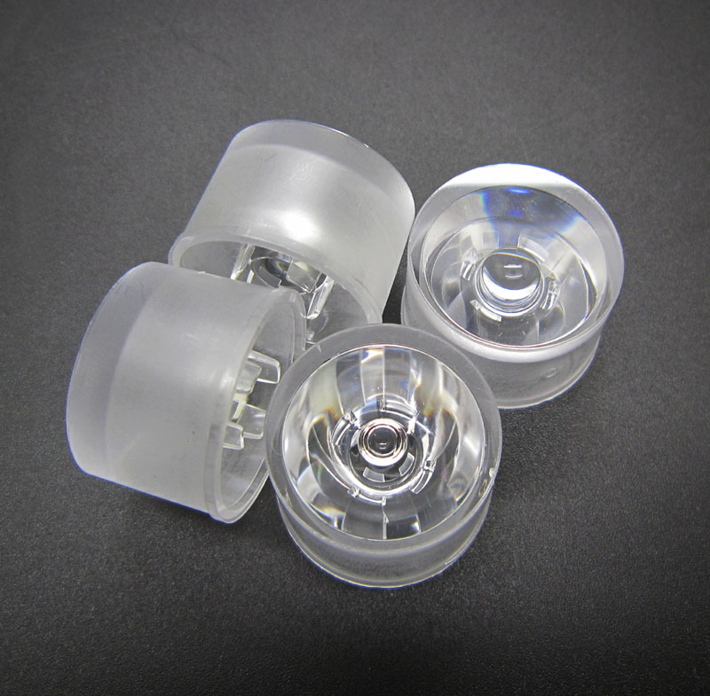 

21.8mm Led Lens 5 8 15 25 30 45 60 90 120 Degree For 1W 3W 5W Led Light