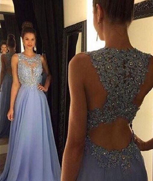 

Hot Selling lanvender Chiffon Floor Lengtgh Long Prom Dresses Evening Dresses for Women with Appliques Beaded, Green