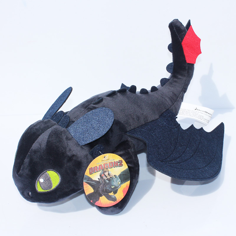

9" 22cm How to Train Your Dragon 2 Toothless Night Fury Plush Toys Soft Stuffed Dolls Super Christmas Gifts