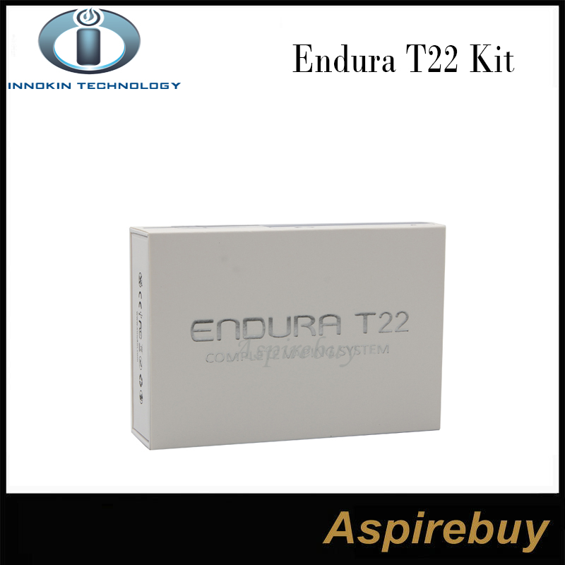 

100% Original Innokin Endura T22 Starter Kit Built In 2000mAh battery Box Mod Vaporizer Kit with Prism T22 Tank, Multi