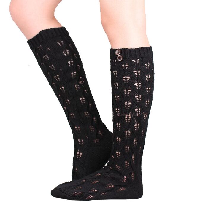 

burn out Stocking leg warmers Dance socks Warm up knitted booty Gaiters Boot Cuffs Socks Boot Covers Leggings Tight 14pair/lot #3936, Mixed