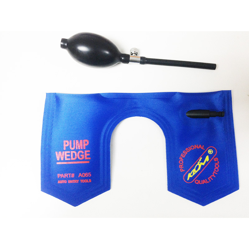 

Klom U Size Air Wedge Air Pump Lock Opener Lock Open Tool Locksmith Tools Blue Color