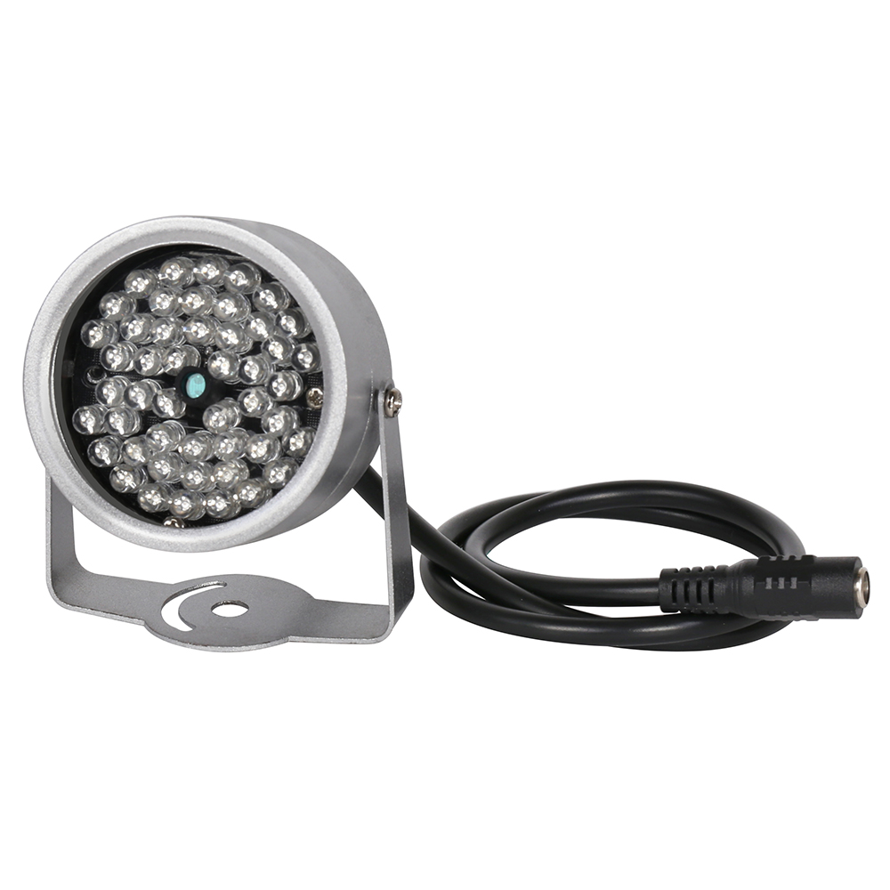 48 Illuminateur LED Light CCTV IR infrarouge Vision nocturne Métal extérieur avec imperméabilisation pour la caméra de surveillance