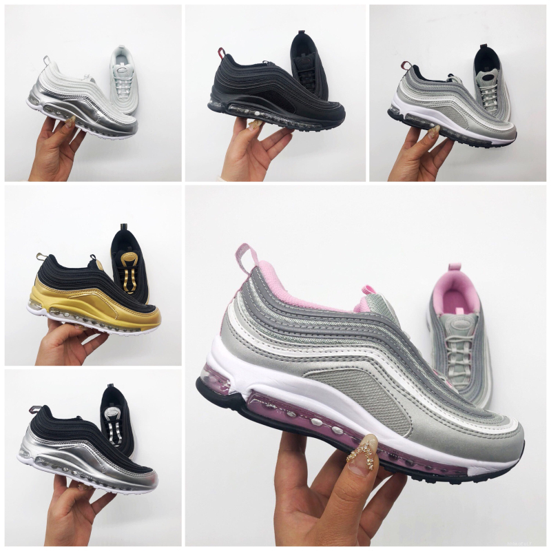 97 Livraison gratuite 2018 New Boys pas cher enfants athlétique et filles Sneakers Kids Sports Chaussures de course Taille EUR 28-35