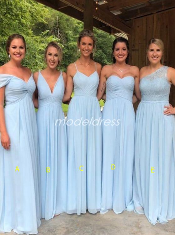 vestido madrinha praia azul