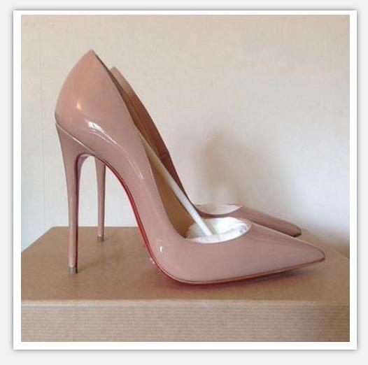 

2020 HOT Women Shoes Red Bottoms High Heels Sexy Pointed Toe Red Sole 8cm 10cm 12cm Pumps Come With dust bags Wedding shoes, Black