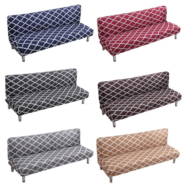 

Homing All-inclusive Sofa Cover Tight Wrap Elastic Protector Slipcover Covers Without Armrest Plaid sofa bed Couch Covers