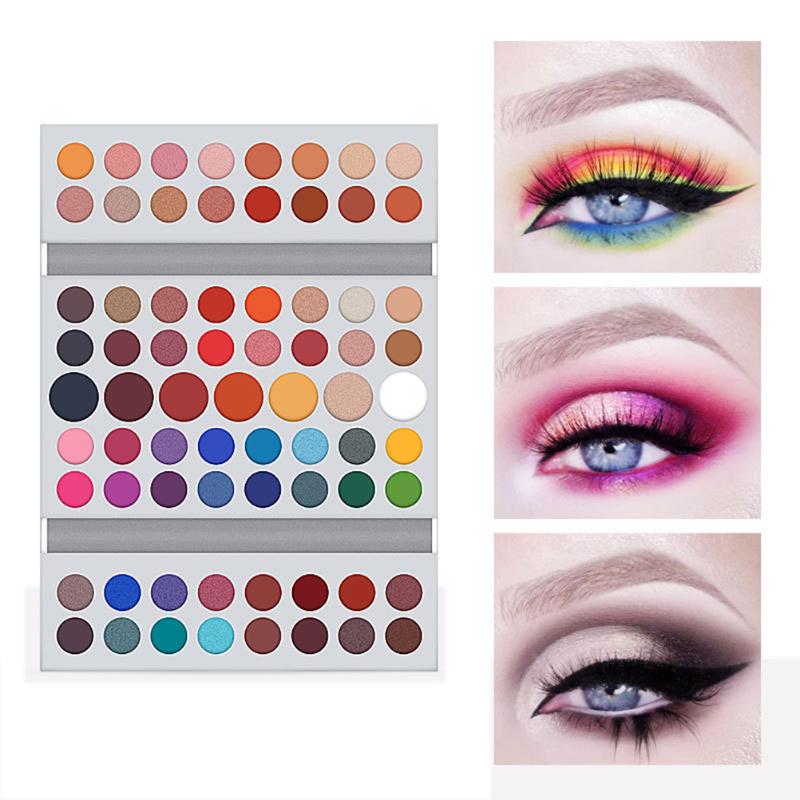 

71-Color Eyeshadow Palette Naturally Long Lasting Matte And Shimmer Eyeshadow Palette Cosmetic Set, As show