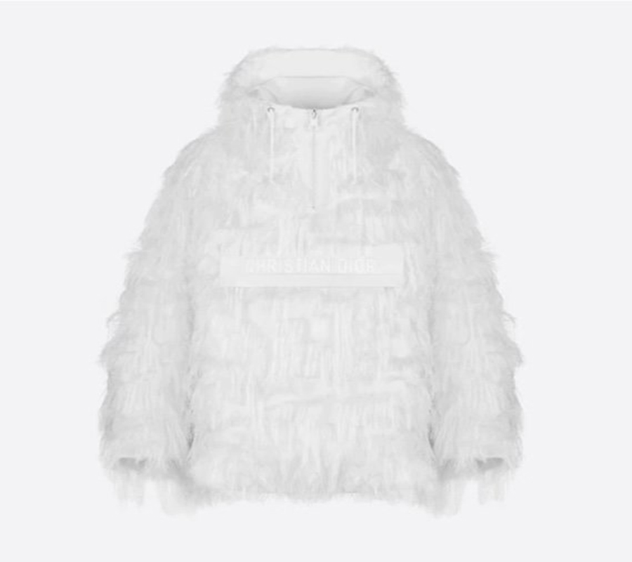 womens faux fur hooded gilet