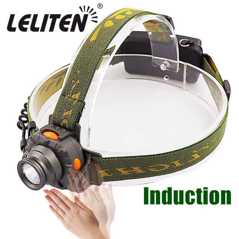 

Mini induction LED Headlamp Fishing Portable head lamp Headlight Headlamp torch