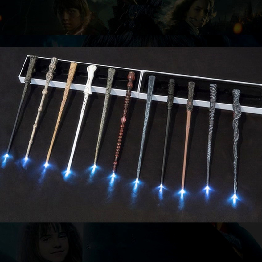 harry potter's wand desk lamp