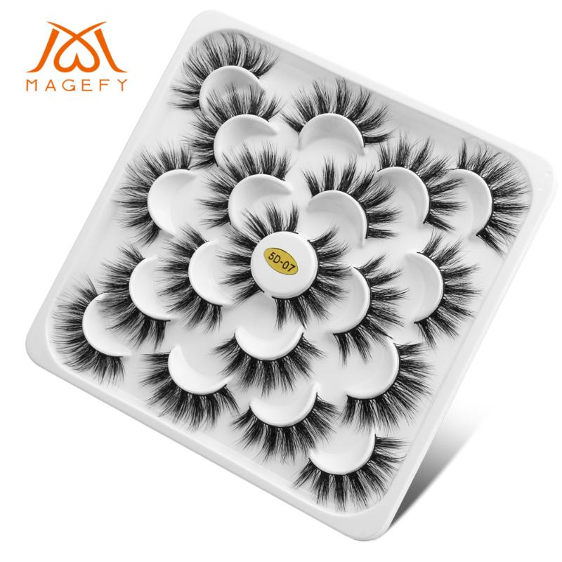 

5/10 Pairs Mink 3D Eyelashes Natural Lashes Long False Eyelashes Volume Fake Lashes Makeup Eyelash Extension Maquiagem