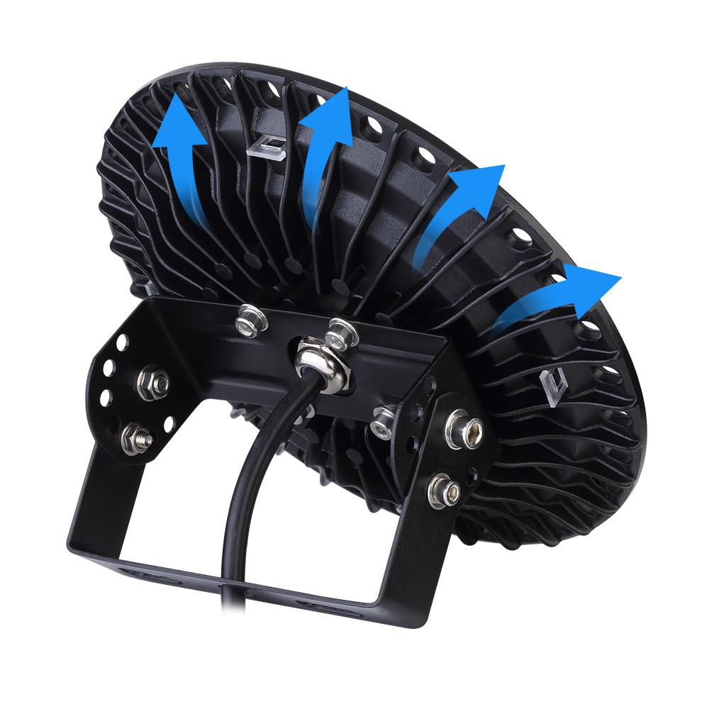 

US LED Floodlight 50W 150W Waterproof IP65 Outdoor 110V High Shed Light Warm/Cool White Lde light Stage Lights Balcony Shop Round Chand