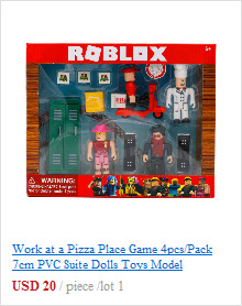 2020 Roblox Work At A Pizza Place Game Pack 7cm Pvc Suite Dolls Toys Model Figurines For Collection Christmas Gifts For Kids From Chao05 11 37 Dhgate Com - pizza face roblox toy