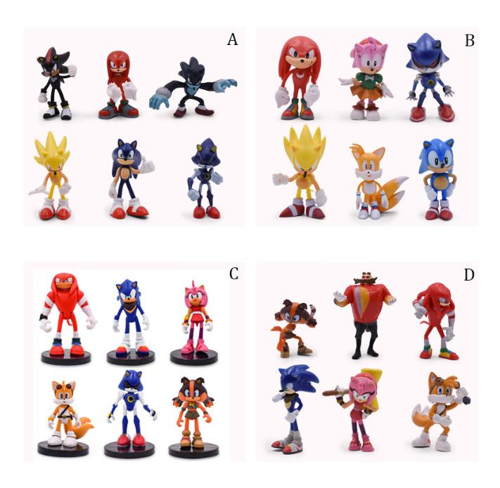 juguetes sonic para niños