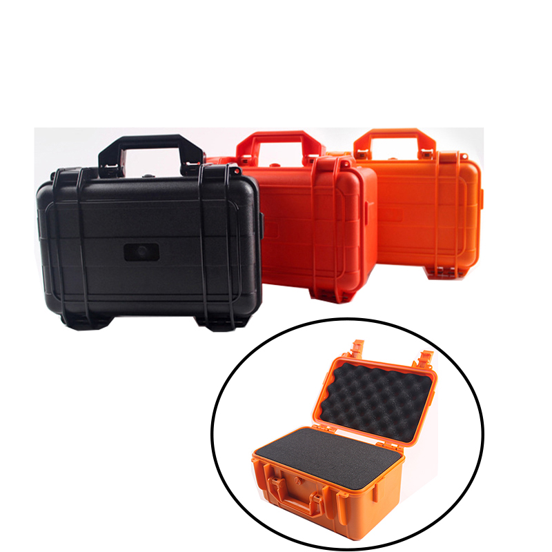 

ABS Plastic Tool Box Outdoor Tool Case Impact Resistant Safety Case Lens Storage Box Equipment Instrument Storage Container