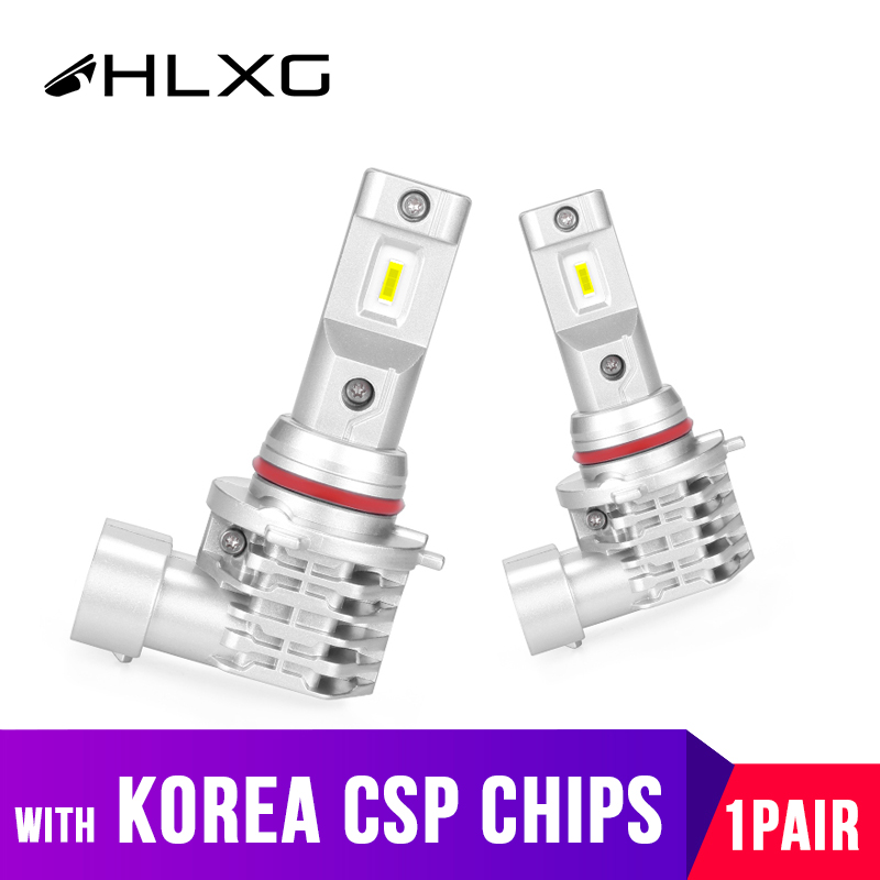 

2PCS 9005 Mini LED Car Headlight CSP car light 8000K 12000LM Auto Fog Lamp 12V diode lamps for cars alumium Cooling Water-proof