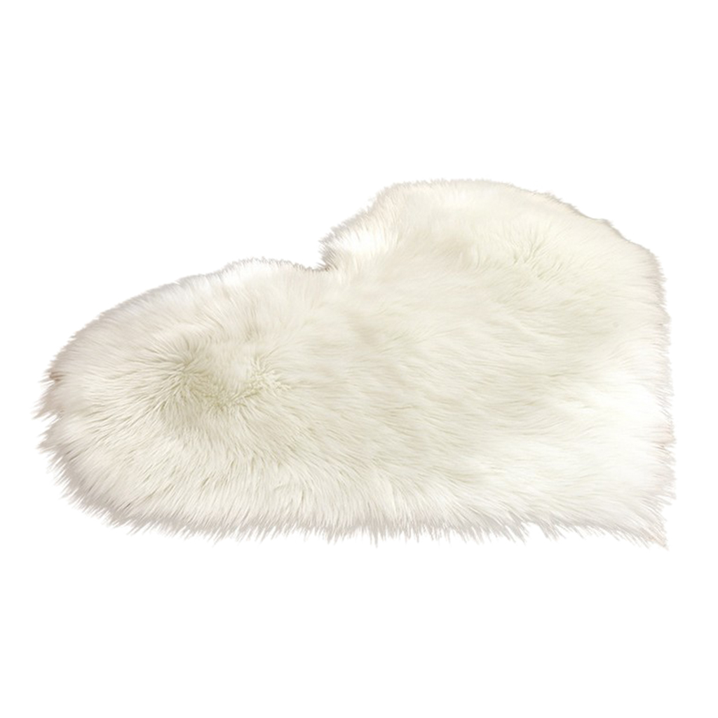 

heart shape round area rugs super soft living room bedroom home shaggy carpet