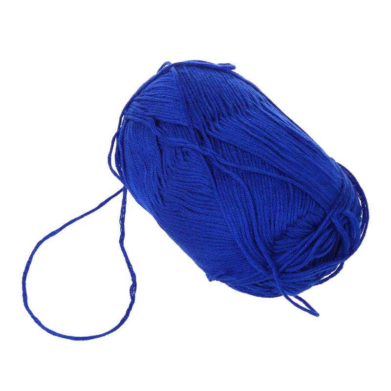 

New 50g Tencel Bamboo Cotton Yarn For Baby (Sapphire