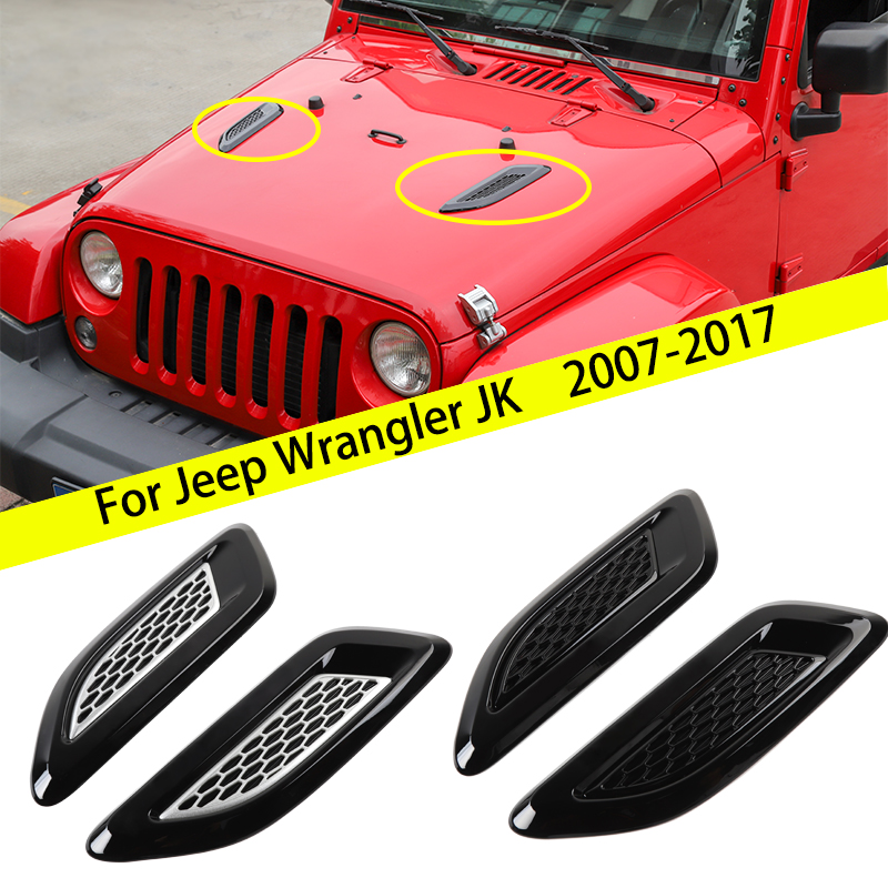 

Cover Air Vent ABS Decoration Tuyere Cover For Jeep Wrangler JK 2007+ High Quality Auto Exterior Accessories