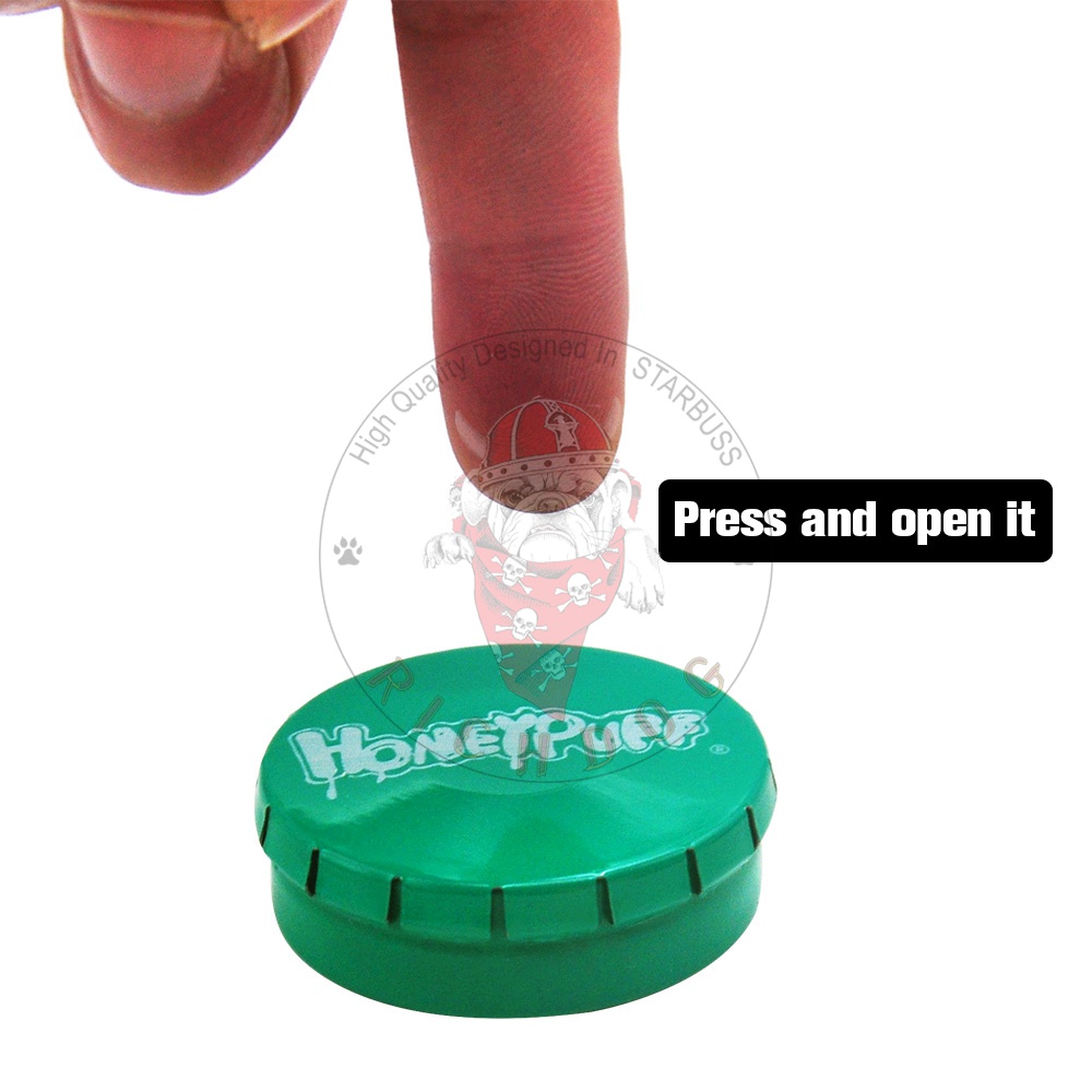 

Grade Metal Odor Smell Proof Container Tin Pill Bottle Case Box Metal Stash Jar Case Box For Herbs Smoke Accessories