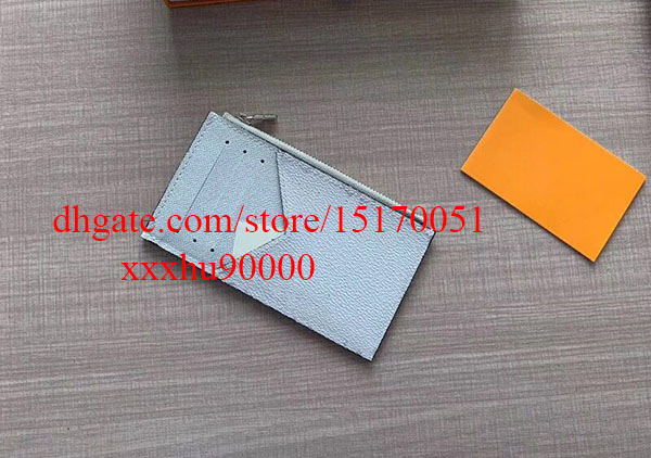 

brand new real leather men card holder high quality small purses for men, Brown;gray