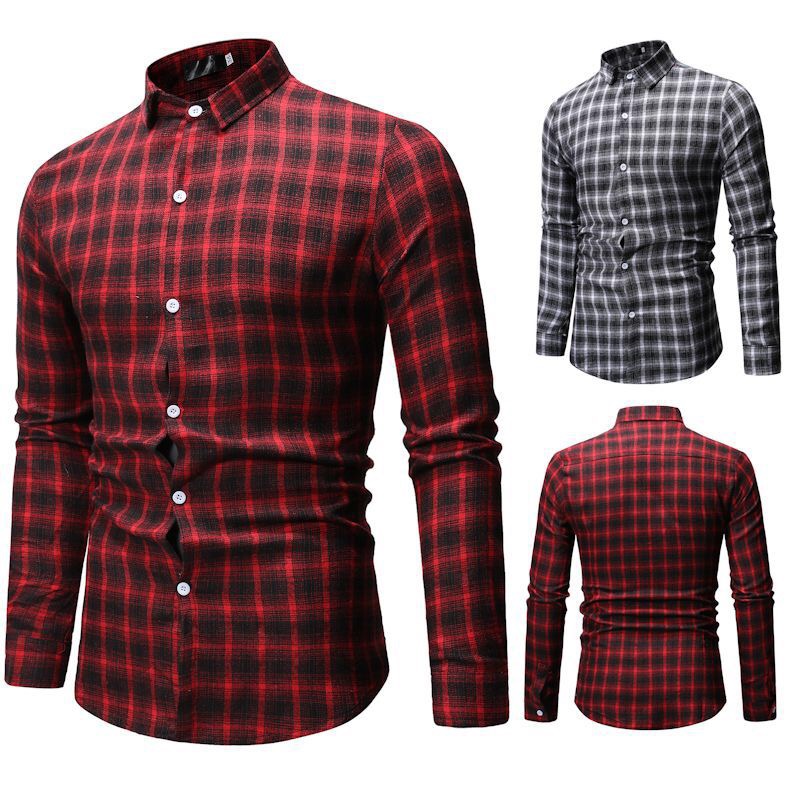 Red Black Checked Shirt Men Australia 