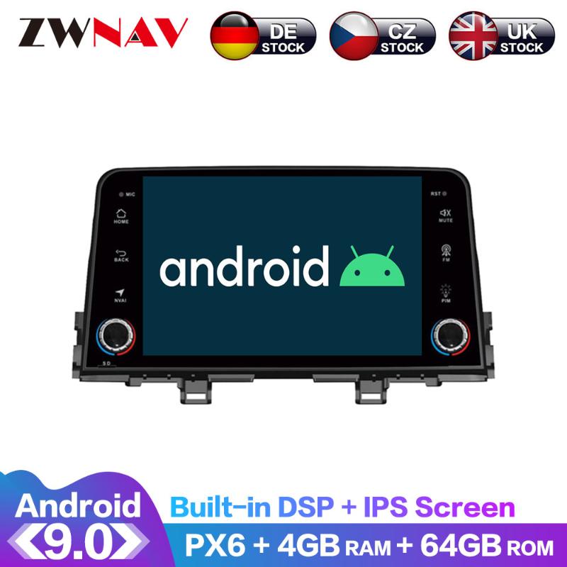 

Android 9.0 IPS Screen PX6 DSP For KIA picanto Morning 2017 2018 2019 Car DVD Player GPS Multimedia Player Radio Audio Stereo