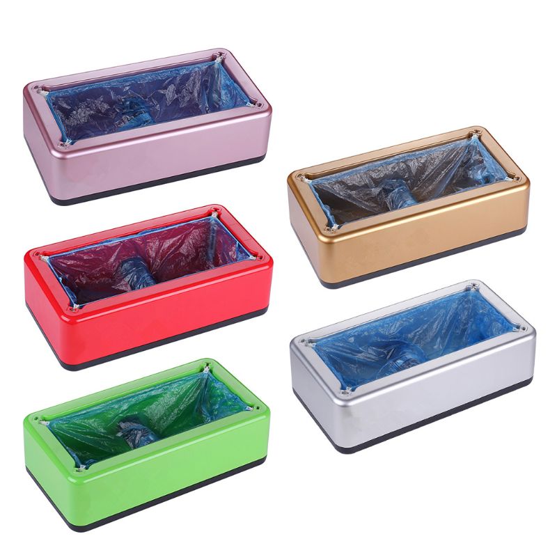 

Automatic Shoe Cover Dispenser Machine Disposable Overshoe Dispenser Device Shoes Cover