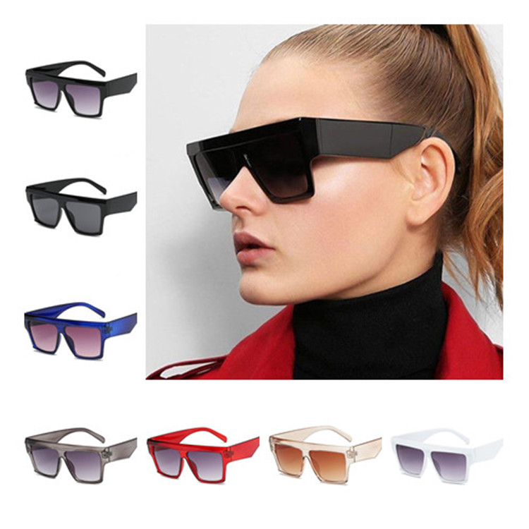 

Fashion Women & Men Personality Sunglasses Brand Designer Sun Glasses Goggles Anti-UV Thick Frame Spectacles Eyeglasses SUN Glasses A