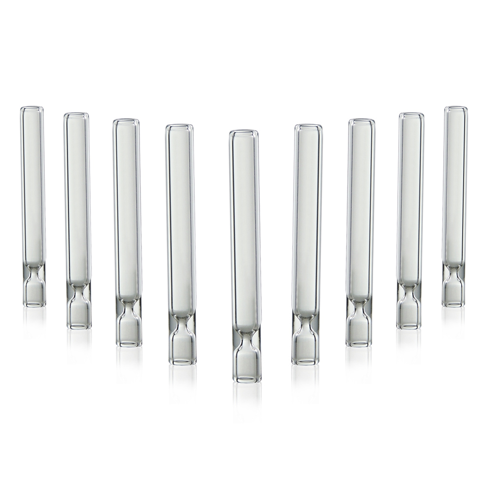 

Preminum Glass One Hitter Tobacco Smoking Pipe 80MM Standard Glass Taster Bat Pipes Cigarette Holder Dugout Pipe free shipping