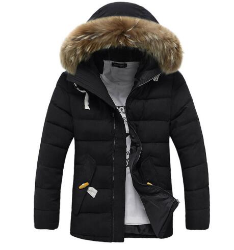 

Brand Men's down Jacket Parkas Hoodies Solid Color Parker Coat Down Jacket Men Outdoor Sports Cold Warm Down Jacket, Please choose the color & size