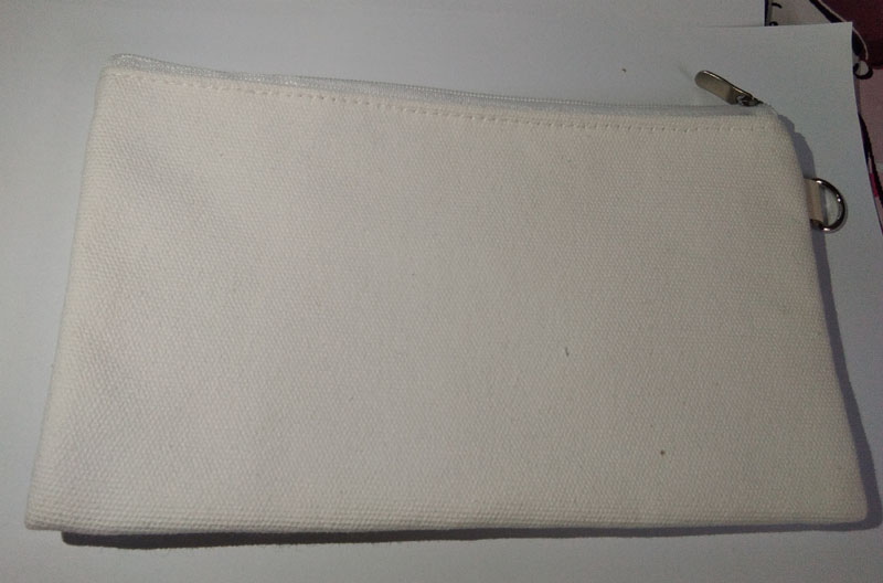 

DHL 200pcs DIY women blank plain Yellow Purple Blue cotton canvas cosmetic bags size 19.5*11cm, Army green