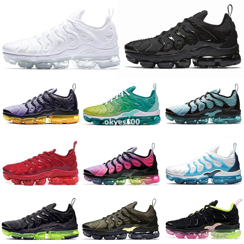 

News stockx TN Plus Geometric Active Fuchsia Black Mens Women Running Shoes Grid Print Lemon Lime Bumblebee Game Royal Trainers Sneakers, Clear