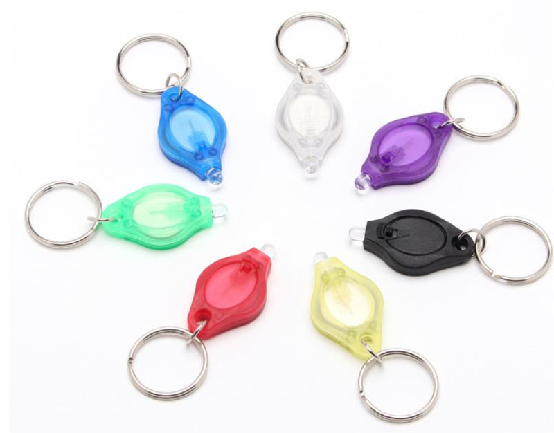 

Environmentally friendly plastic keychain light, with insulation sheet, LED illuminated keychain light SQ0209