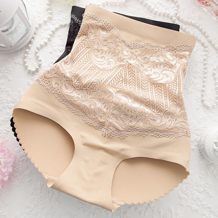 

Women' Shapers Women Abundant Buttocks High Waist Padding Panties Bum Padded Girdle Tights Belt Bulifter Enhancer Hip Push Up Underwear, Floral skin color
