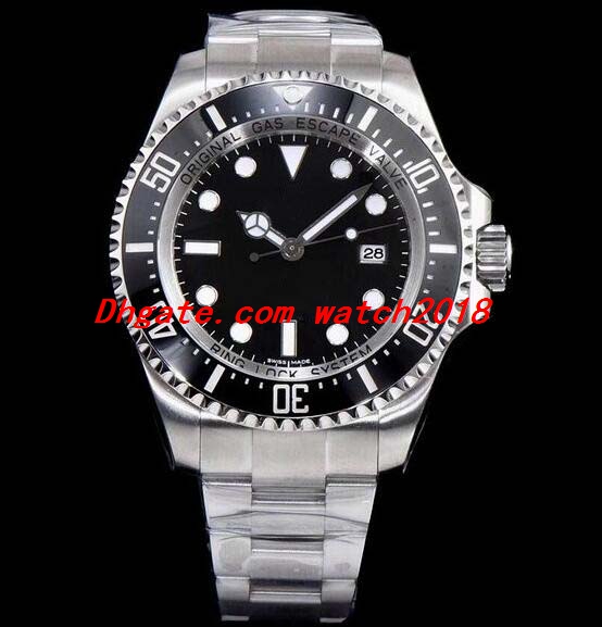 

Free Shipping Luxury Watch Male 116660 Ceramic Bezel Watch *MINT CONDITION* 44mm Calendar Automatic Fashion Men's Watches Wristwatch, Make waterproof