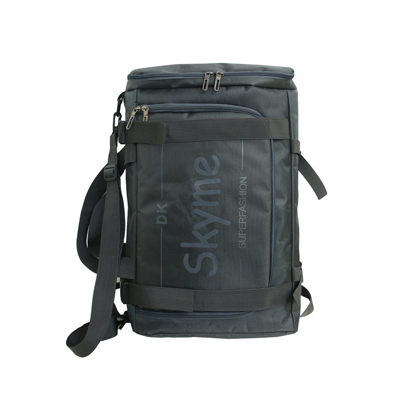 

New waterproof mountaineering bag personality fashion trend shoulder bag male multi-function large-capacity outdoor sports, Black